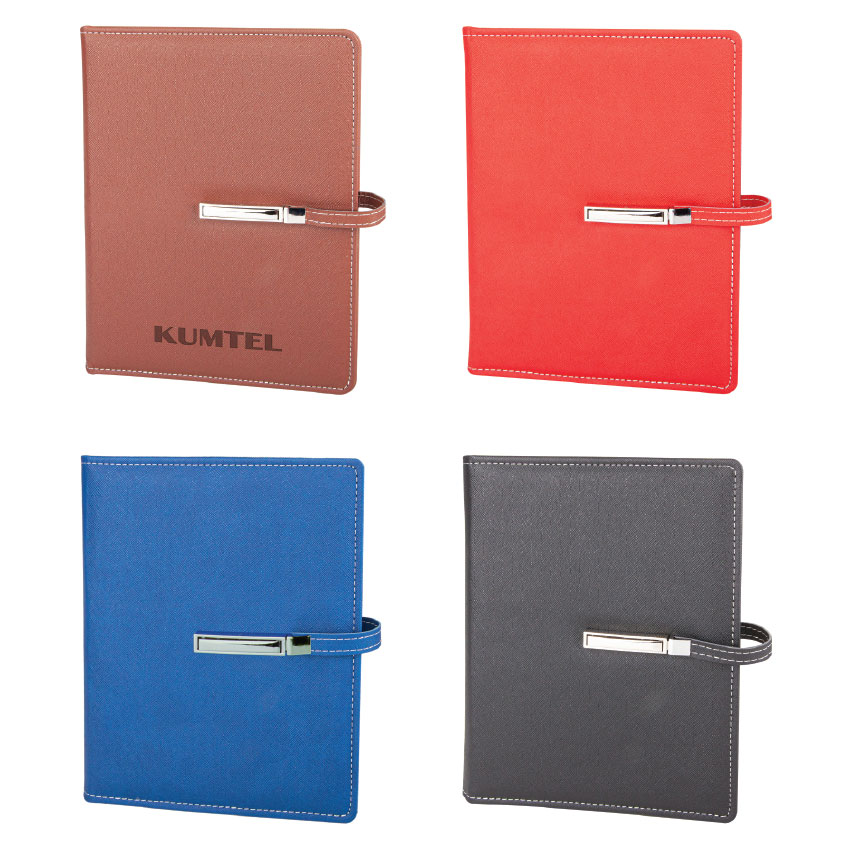 Metal Tokalı Organizer Ajanda