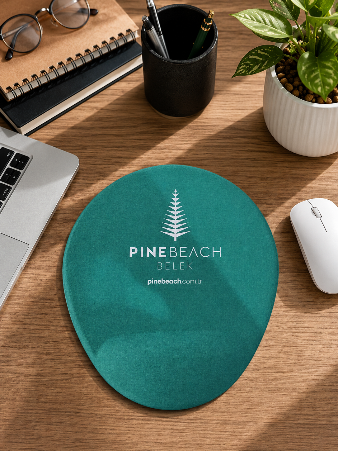 OVAL BİLEK DESTEKLİ MOUSEPAD