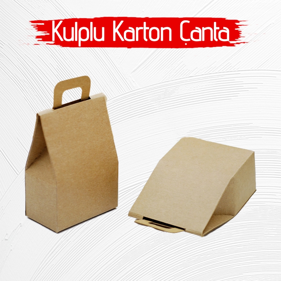 KULPLU KARTON ÇANTA