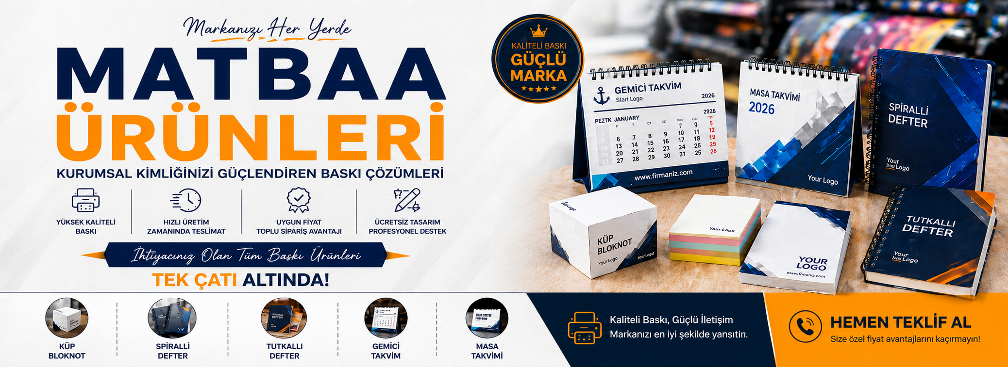 Matbaa Ürünleri